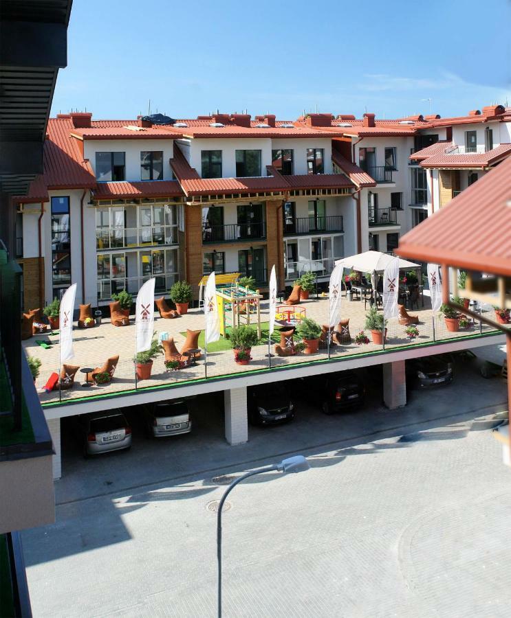 Smilteles Apartamentai Booking Palanga Lt מראה חיצוני תמונה