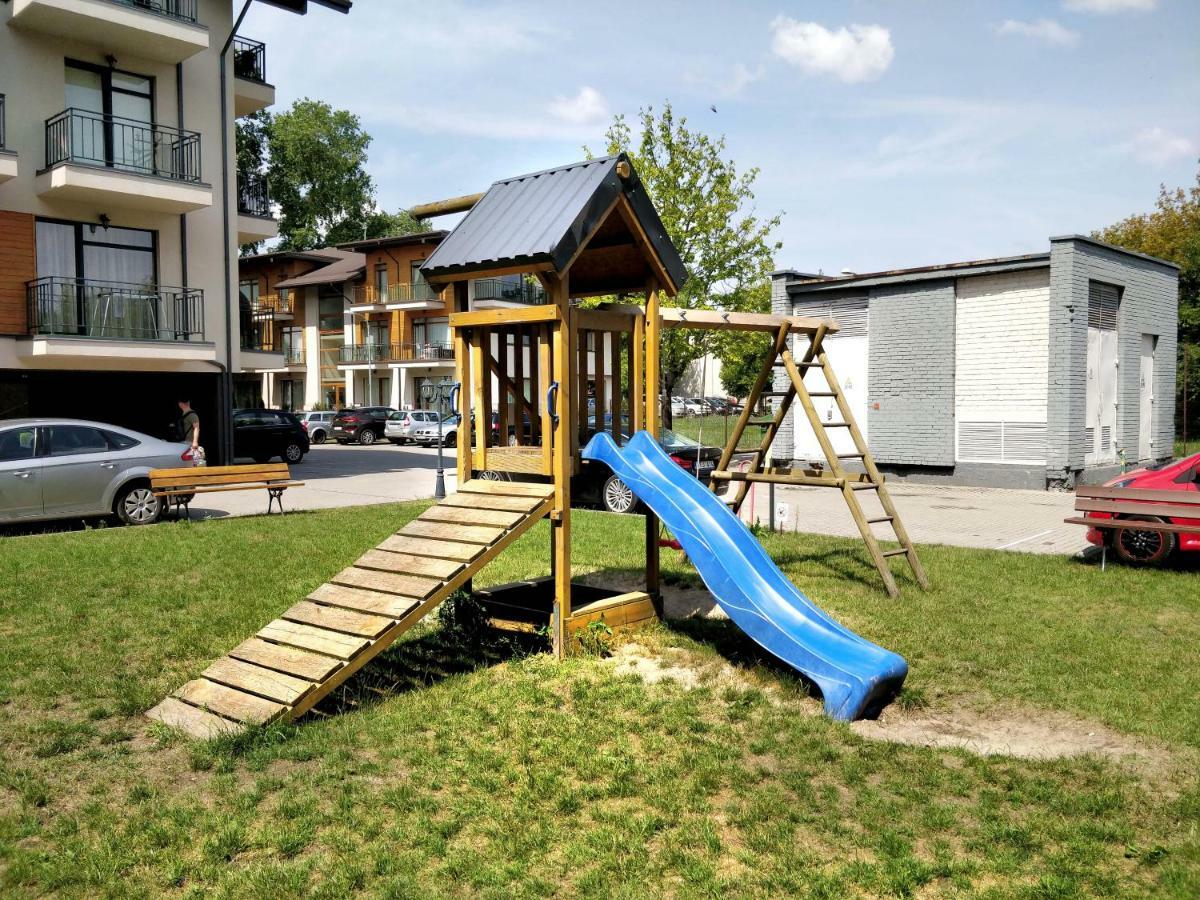 Smilteles Apartamentai Booking Palanga Lt מראה חיצוני תמונה