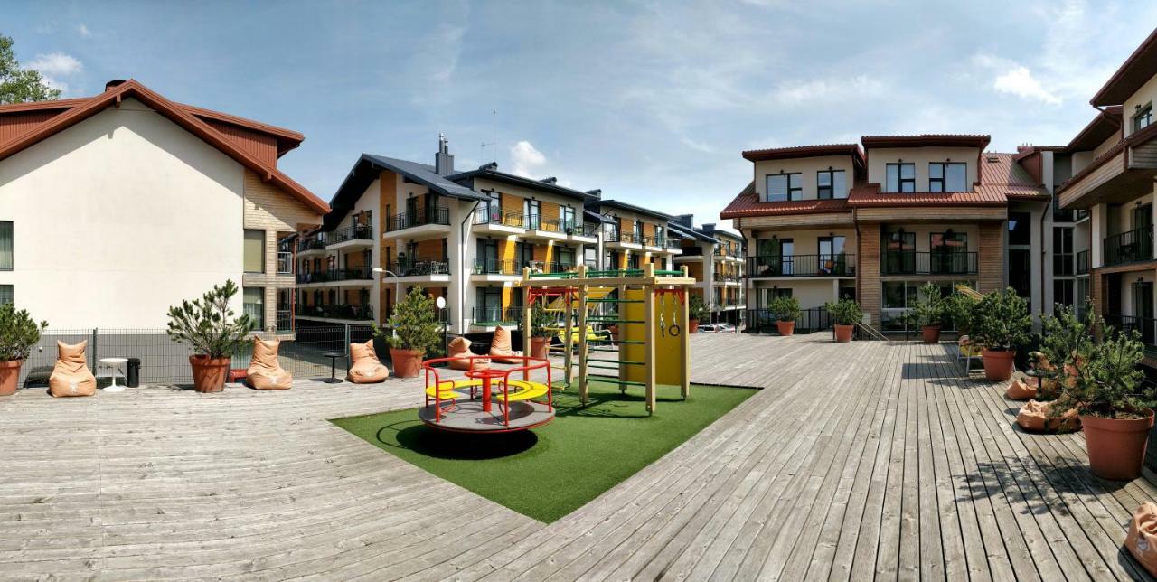 Smilteles Apartamentai Booking Palanga Lt מראה חיצוני תמונה